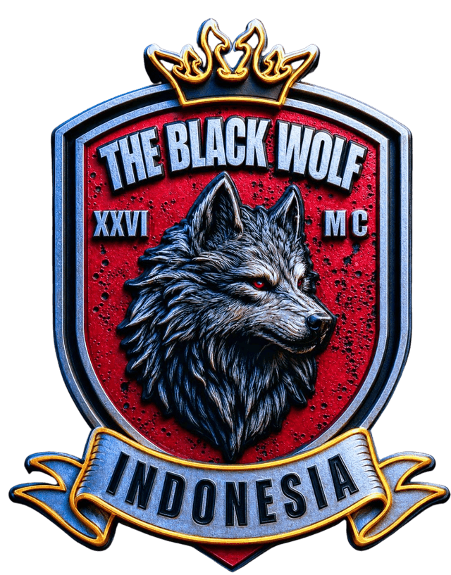 Crest The Black Wolf Indonesia MC
